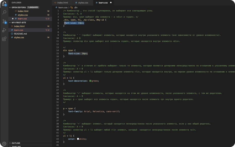 HTML CSS